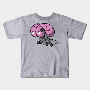 Brain Power (Brain Cancer Awareness) Kids T-Shirt